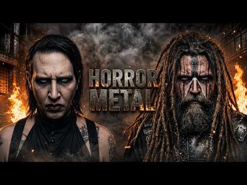 🔥 Marilyn Manson x Rob Zombie Energy HORROR METAL MIX | Dark Industrial Rock