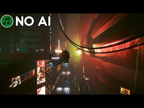 Cyberpunk Ambient Music | Inspired by Blade Runner | NO AI