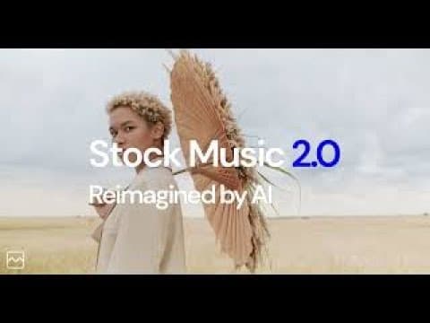 Mubert AI-generated meditative music for your content