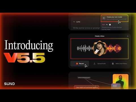 Suno v5.5 — Custom Voice Models