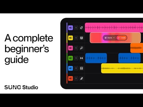 Suno Studio Beginner's Guide