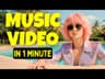How to make AI MUSIC videos for SUNO AI Songs in just 1 Click
