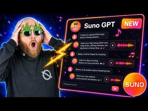 SUNO GPT Just Got a MASSIVE UPGRADE