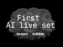 Mubert x adidas — First AI live DJ set