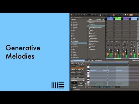 Ableton Live Tips: Generative Melodies