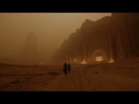 Dark Ambient Drone | Oppressive Desert Rituals (AI Generated Ambient Music) | Dune Inspired